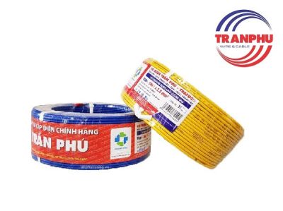 Dây điện Trần Phú Cu/PVC đơn mềm VCm 1x10