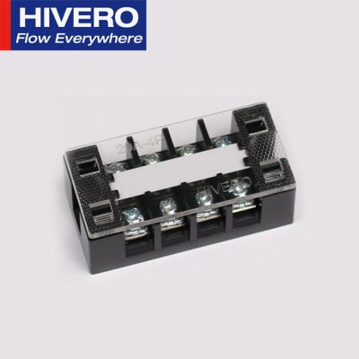 Cầu đấu khối dây điện Hivero HFTB-204 – Cầu đấu domino 20A 4P