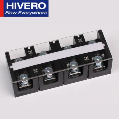 Cầu đấu khối dây điện Hivero HFTB-604 – Cầu đấu domino 60A 4P