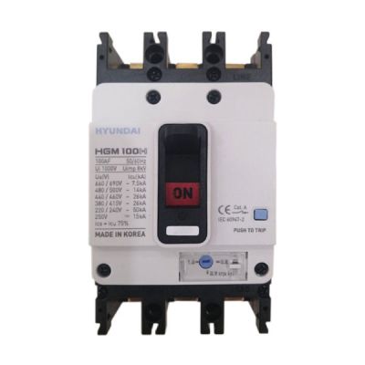 APTOMAT MCCB HYUNDAI HGM125S-F 3P 20A 26kA