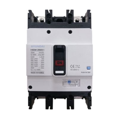 APTOMAT MCCB HYUNDAI HGM250H-F 3P 250A 38kA