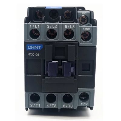 Khởi chint NXC-06 6A 2.2kW 1NO+1NC - Contactor NXC-06 