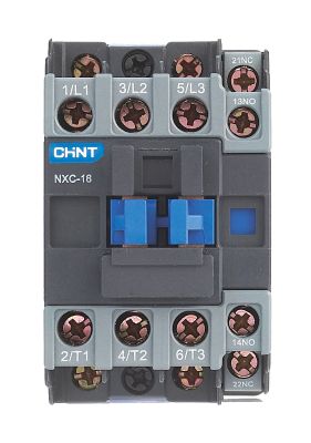 Khởi chint NXC-18 18A 7.5kW 1NO+1NC - Contactor NXC-18 